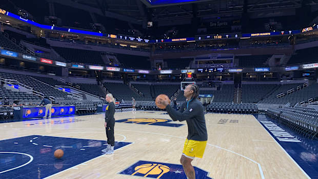 Indiana Pacers forward James Johnson